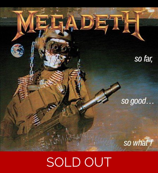 Megadeth - So Far So Good...So What? Vinyl LP